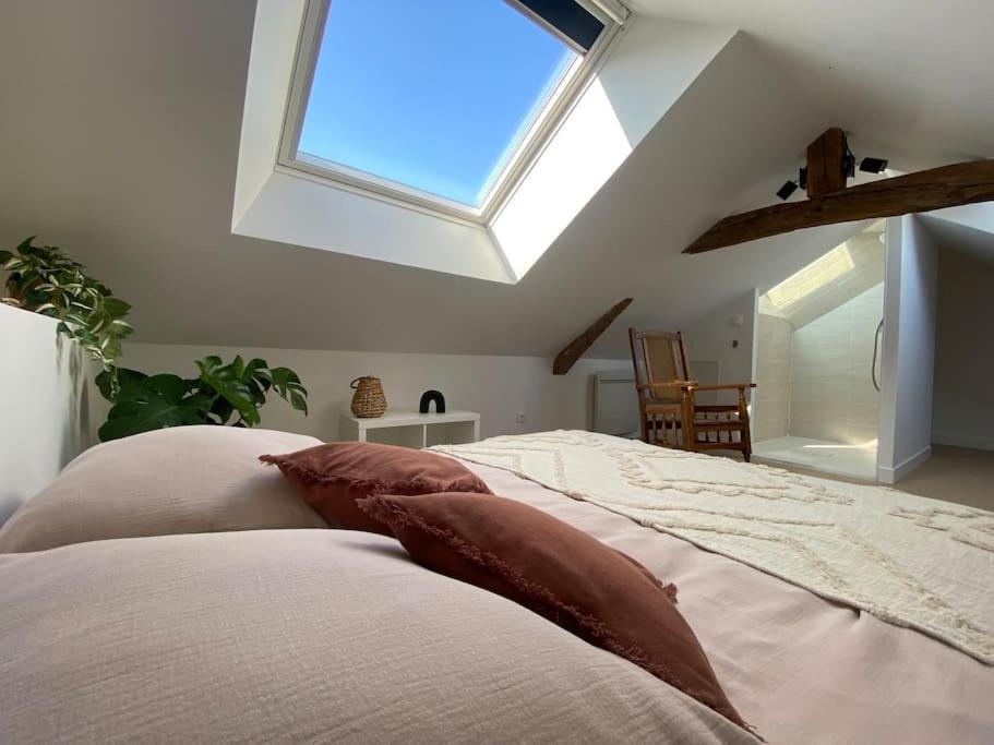 Duplex Cinema - Centre Historique Tours Apartment Luaran gambar